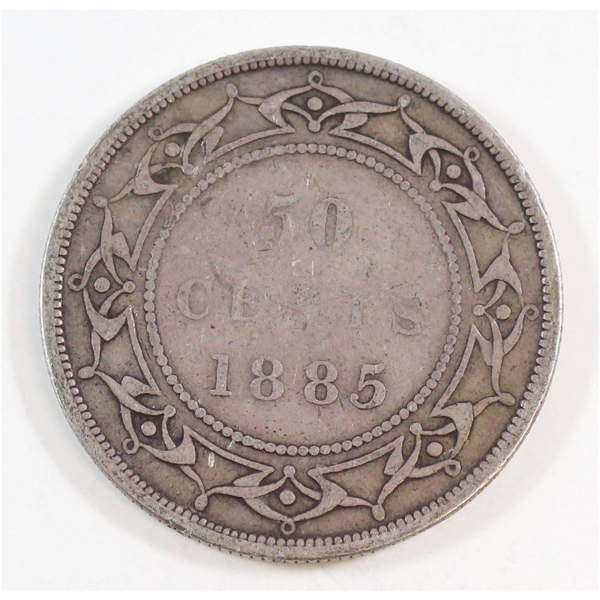 1885 Newfoundland 50-cents G-VG (G6)