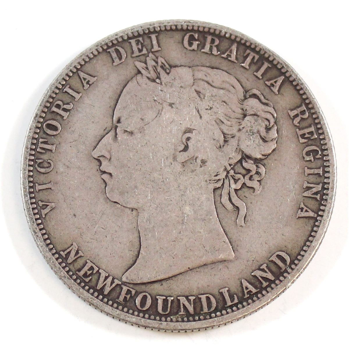 1885 Newfoundland 50-cents G-VG (G6)