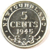 1945C Newfoundland 5-cents Brilliant Uncirculated (MS63)