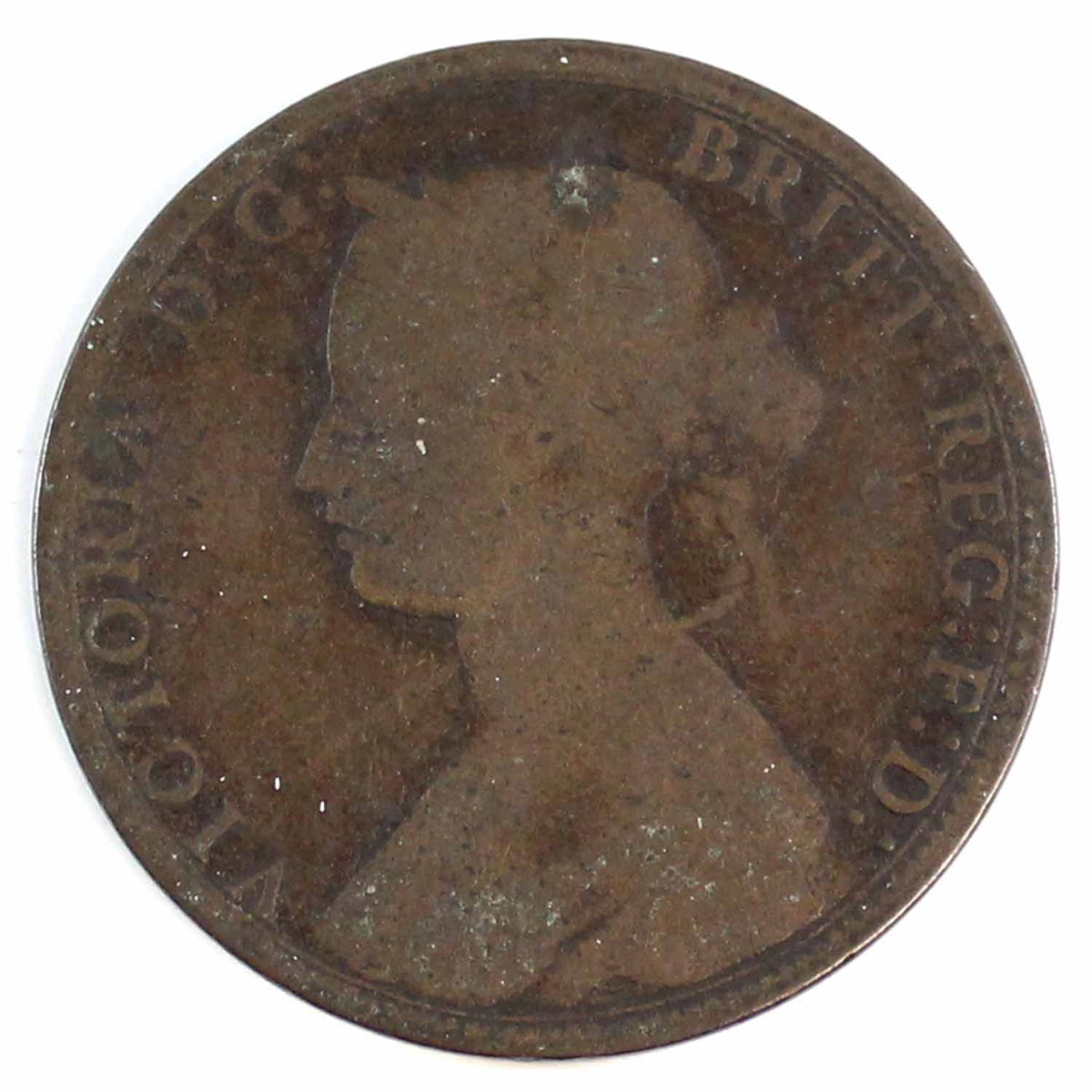 1864 Tall 6 New Brunswick 1-cent Good (G4)