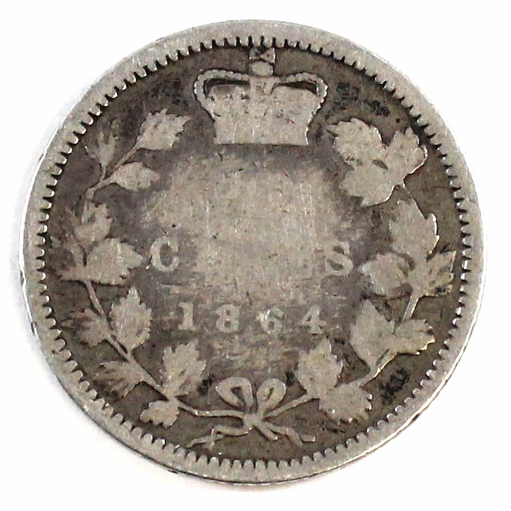 1864 New Brunswick 10-cents Good (G4) $