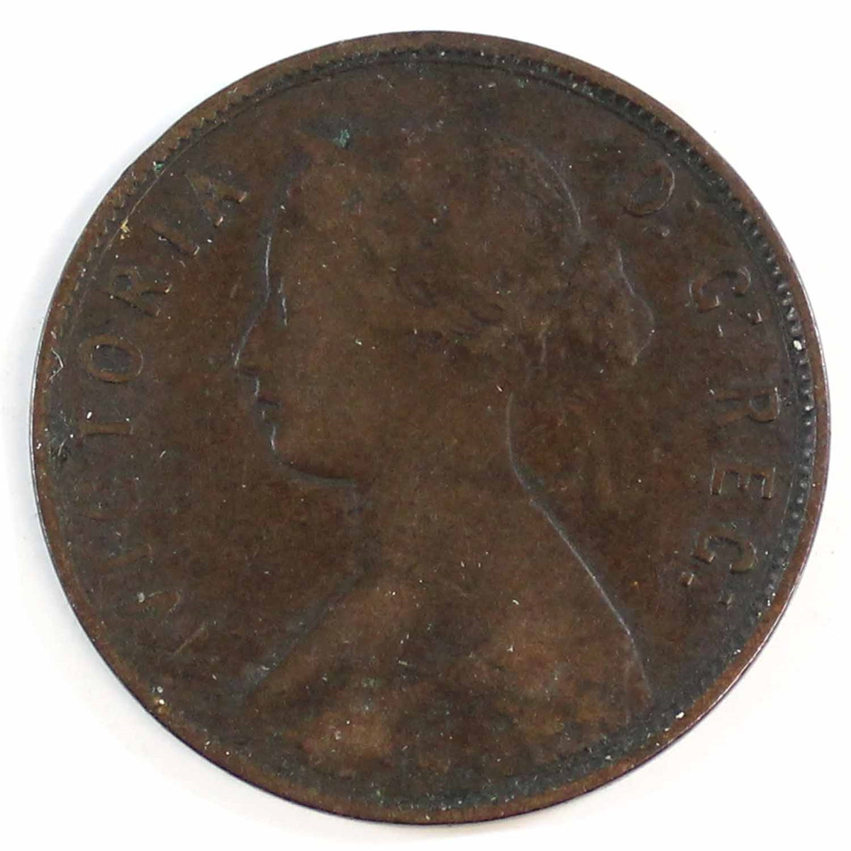 1865 Newfoundland 1-cent Very Good (VG8)
