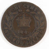 1880 R.0. L.D. Newfoundland 1-cent G-VG (G6)