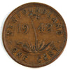 1942 Newfoundland 1-cent Fine (F12)