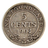 1904H Newfoundland 5-cents Good (G4)