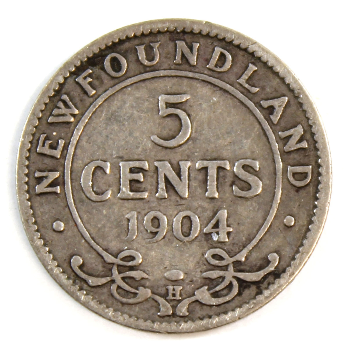1904H Newfoundland 5-cents Good (G4)