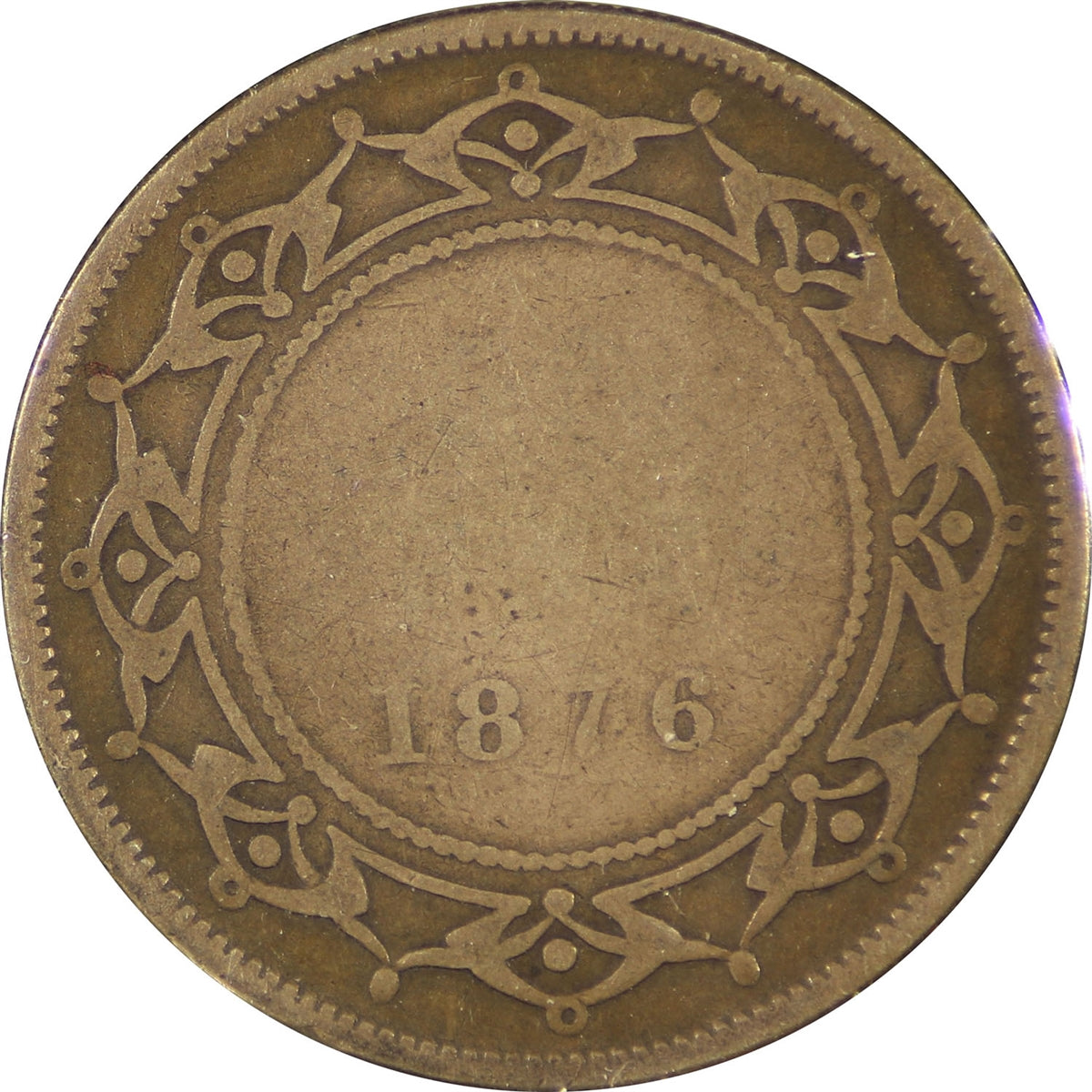 1876H Newfoundland 50-cents Good (G4)