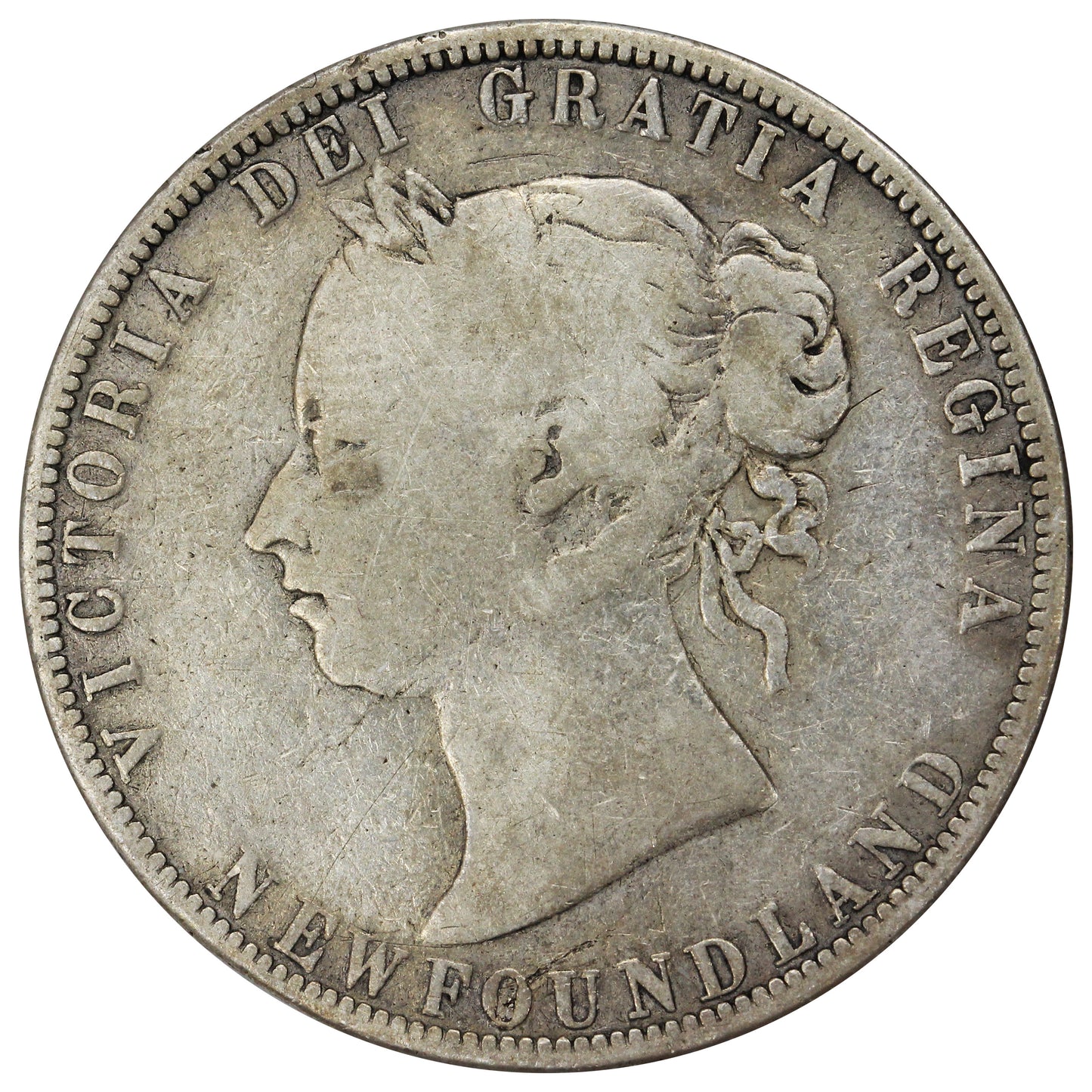 1880 Newfoundland 50-cents Good (G4)