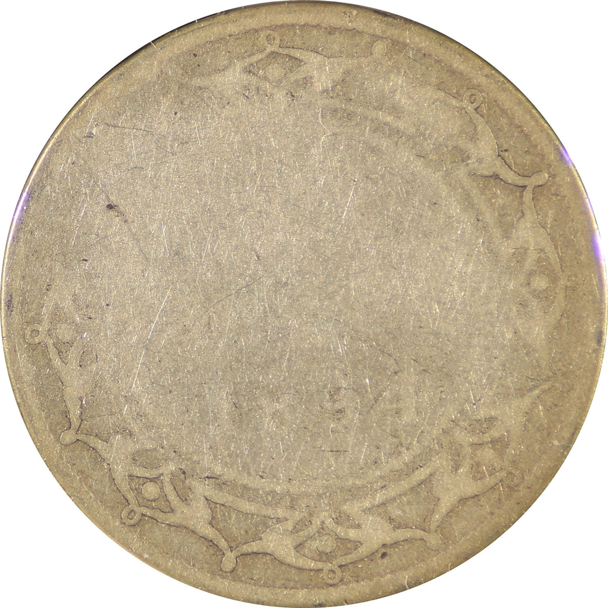 1894 Newfoundland 50-cents Filler
