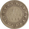 1898 Small W Obv. 1 Newfoundland 50-cents Fine (F12)