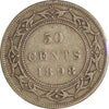 1898 Small W Obv. 2 Newfoundland 50-cents F-VF (F15)
