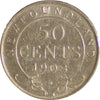 1908 Newfoundland 50-cents EF-AU (EF45)