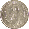 1911 Newfoundland 50-cents Almost Uncirculated (AU50)