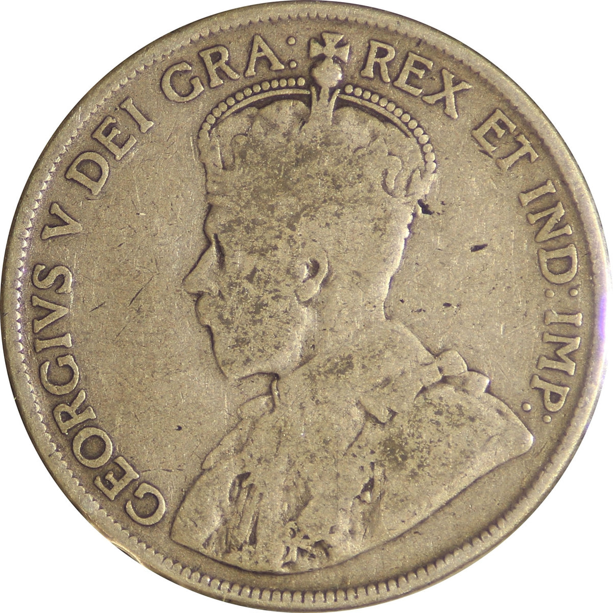1919C Newfoundland 50-cents Good (G4)
