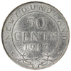 1917C Newfoundland 50-cents Extra Fine (EF40)