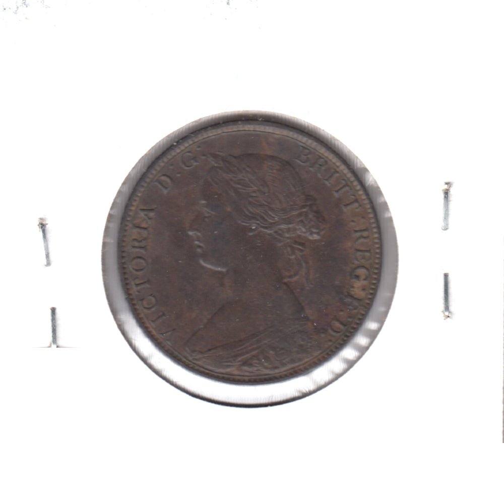 1864 Nova Scotia 1-cent Almost Uncirculated (AU50) $