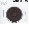 1885 Newfoundland 1-cent G-VG (G6)
