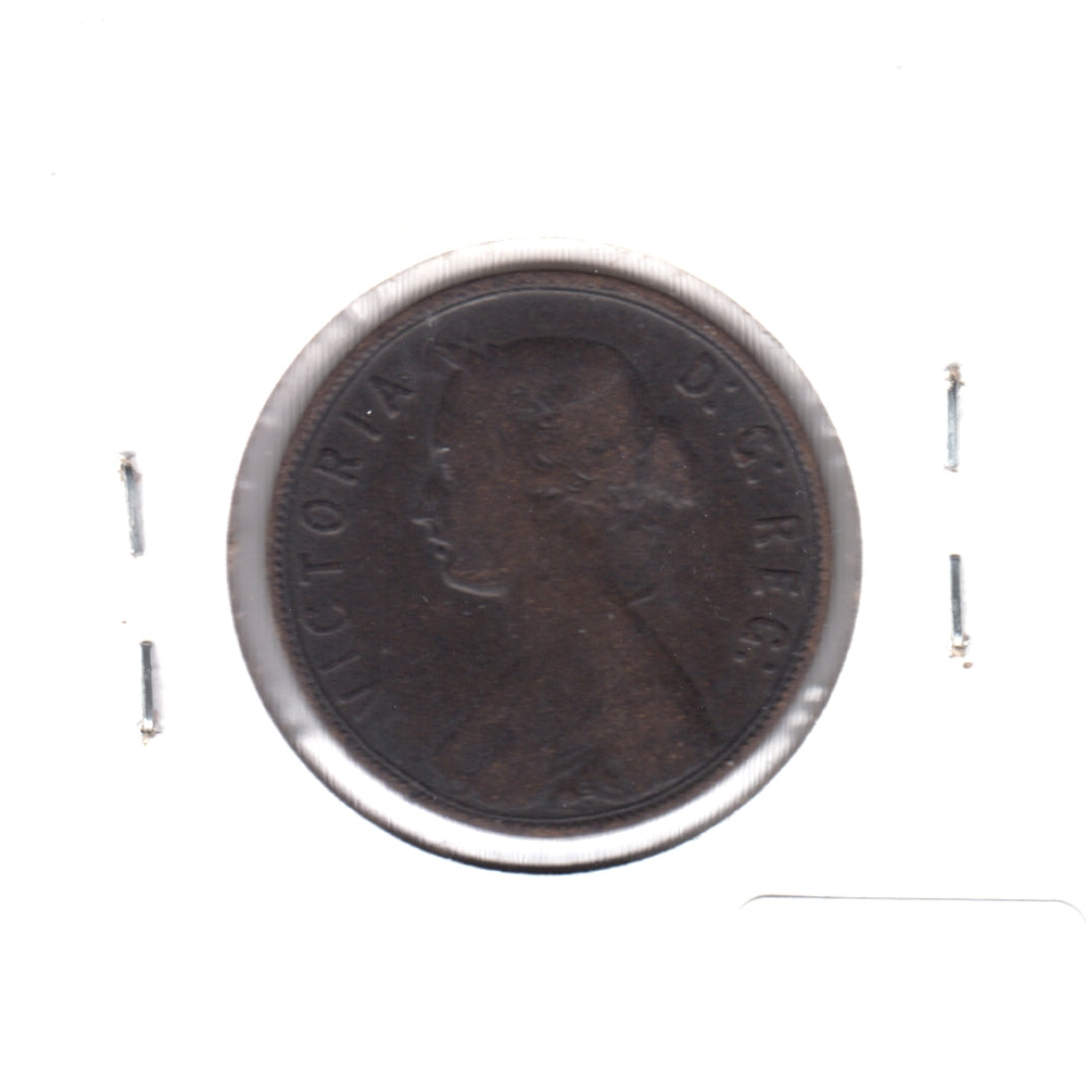 1885 Newfoundland 1-cent G-VG (G6)