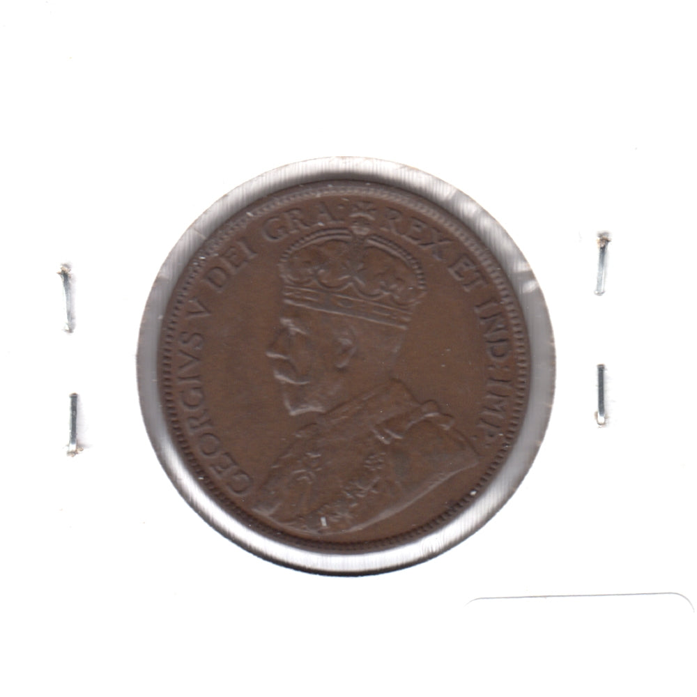 1913 Newfoundland 1-cent Extra Fine (EF40)