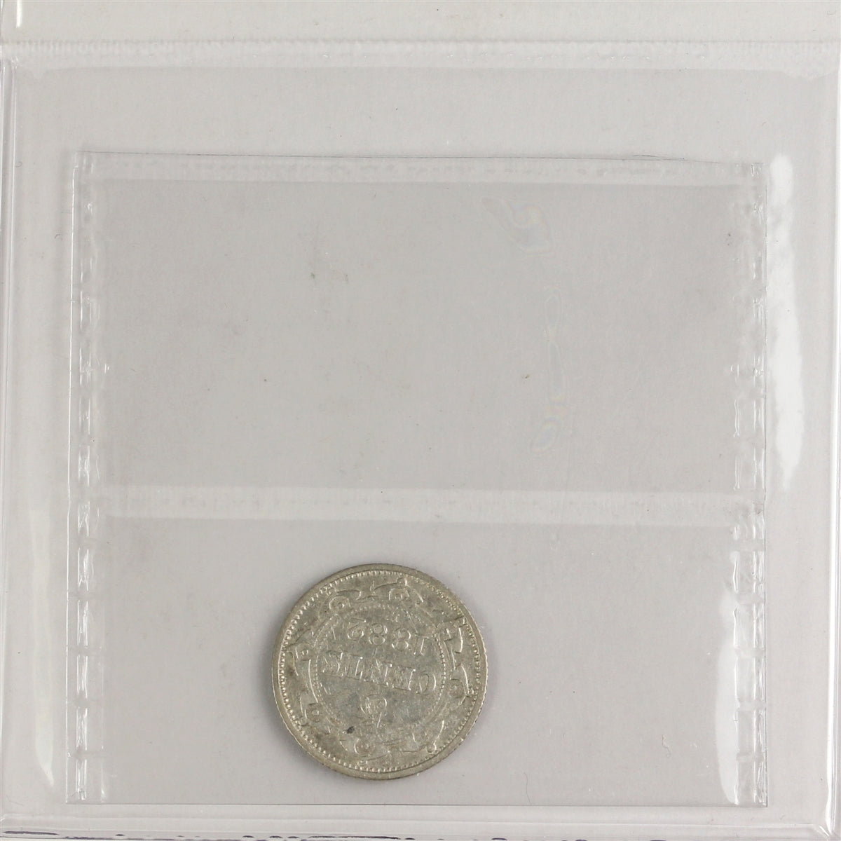 1882H Newfoundland 5-cents ICCS Certified F12