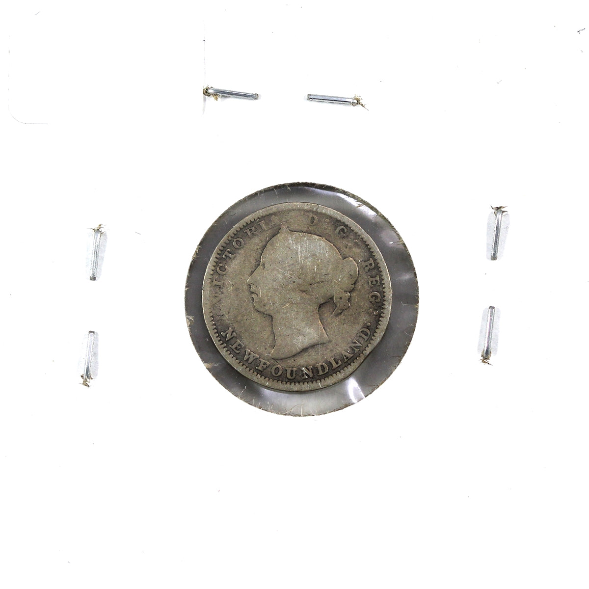 1888 Newfoundland 5-cents About Good (AG3)