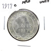1917C Newfoundland 50-cents UNC+ (MS62) $