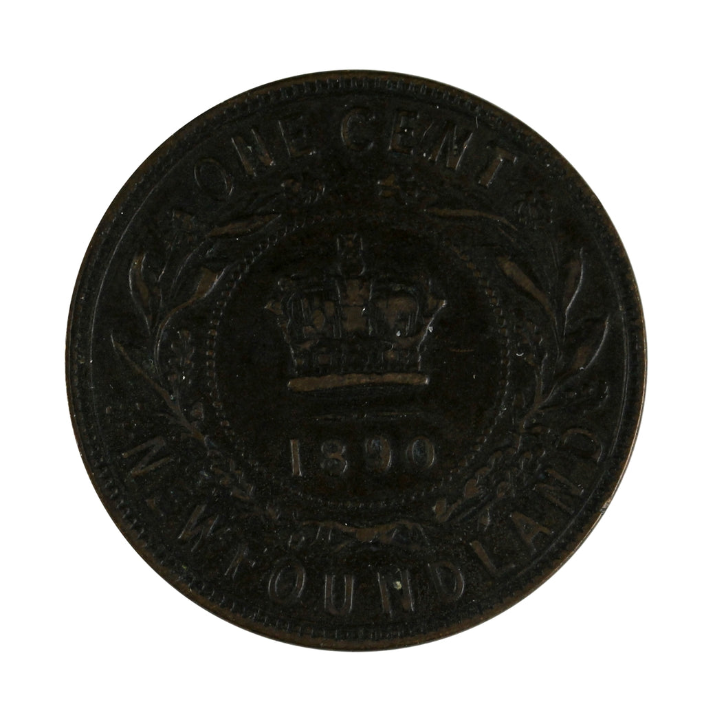 1890 Newfoundland 1-cent Extra Fine (EF-40) $