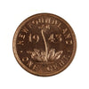 1943C Newfoundland 1-cent Brilliant Uncirculated (MS63) $