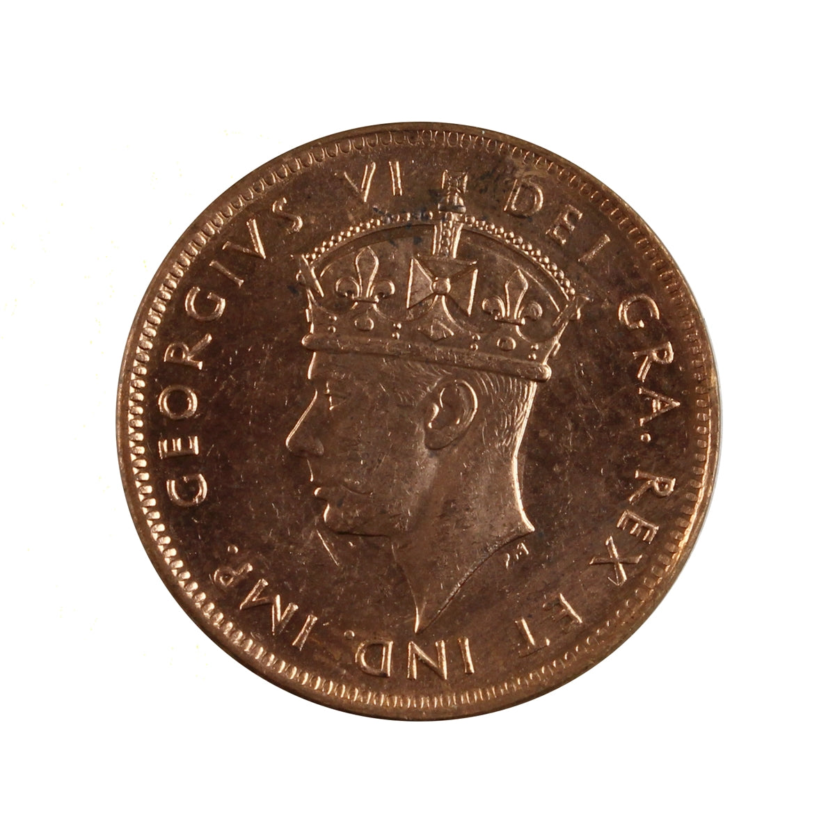 1943C Newfoundland 1-cent Brilliant Uncirculated (MS63) $