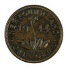 1944C Newfoundland 1-cent Almost Uncirculated (AU50) $