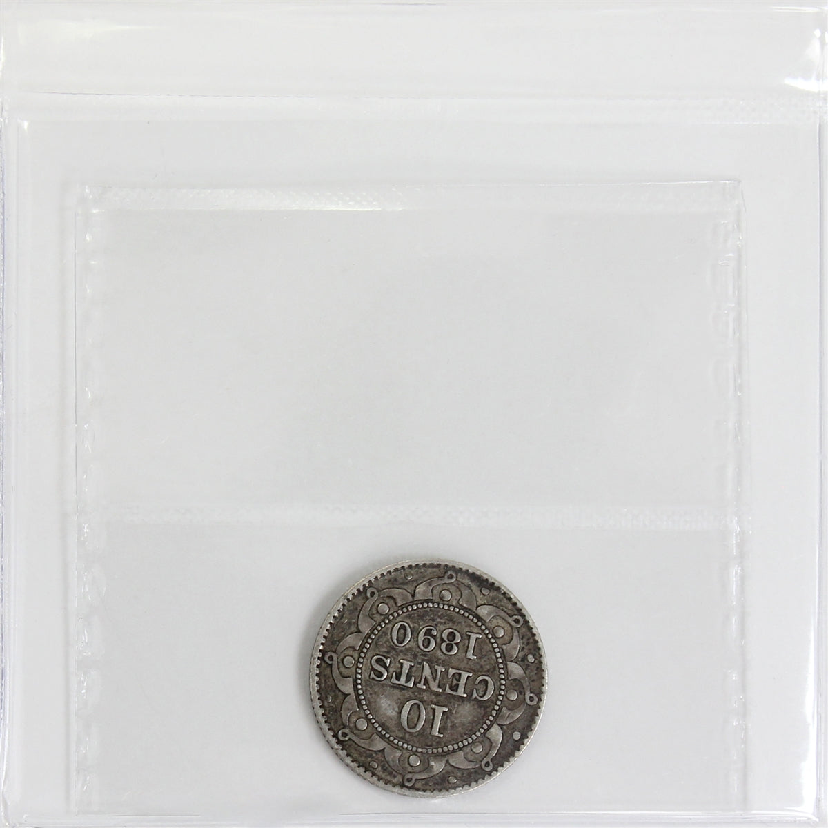 1890 Newfoundland 10-cents ICCS Certified VF20