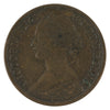 1861 New Brunswick 1/2 Cent Very Fine (VF20) $