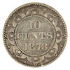 1873 Newfoundland 10-cents VG-F (VG-10) $