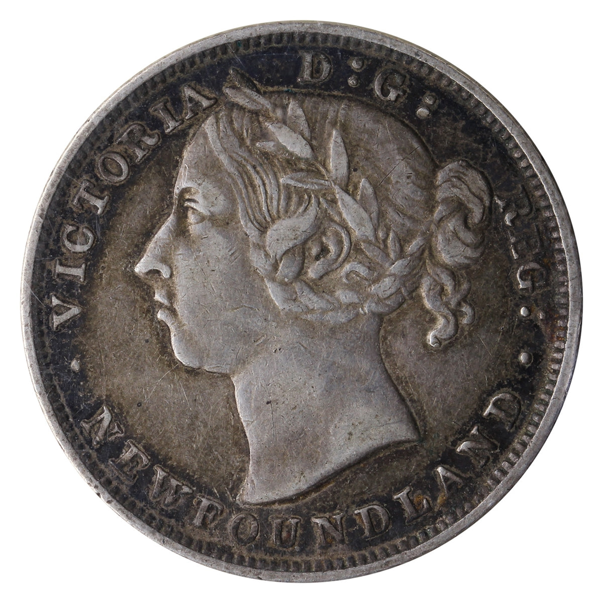 1900 Newfoundland 20-cents ICCS Certified VF30