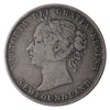 1885 Newfoundland 50-cents ICCS Certified F15