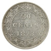 1873 Newfoundland 20-cents Very Fine (VF20) $