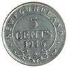 1946C Newfoundland 5-cents ICCS Certified EF40