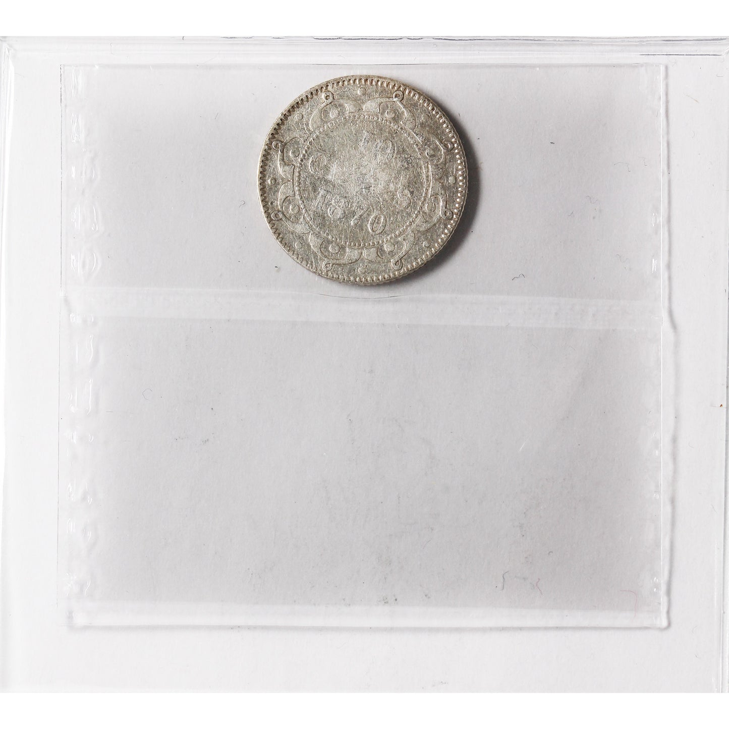 1870 Obv. 2 Newfoundland 10-cents ICCS Certified F-12