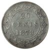 1873 Newfoundland 20-cents ICCS Certified VF-20