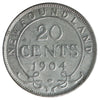 1904H Newfoundland 20-cents ICCS Certified EF-40