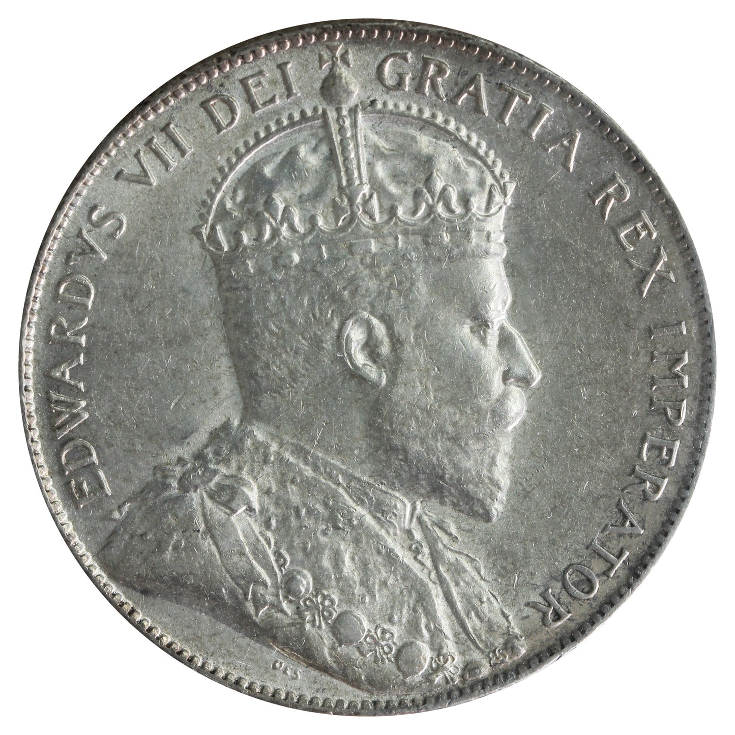 1909 Newfoundland 50-cents ICCS Certified AU55