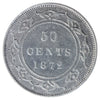 1872H Newfoundland 50-cents ICCS Certified VF20