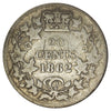 1862 New Brunswick 20-cents G-VG (G6)