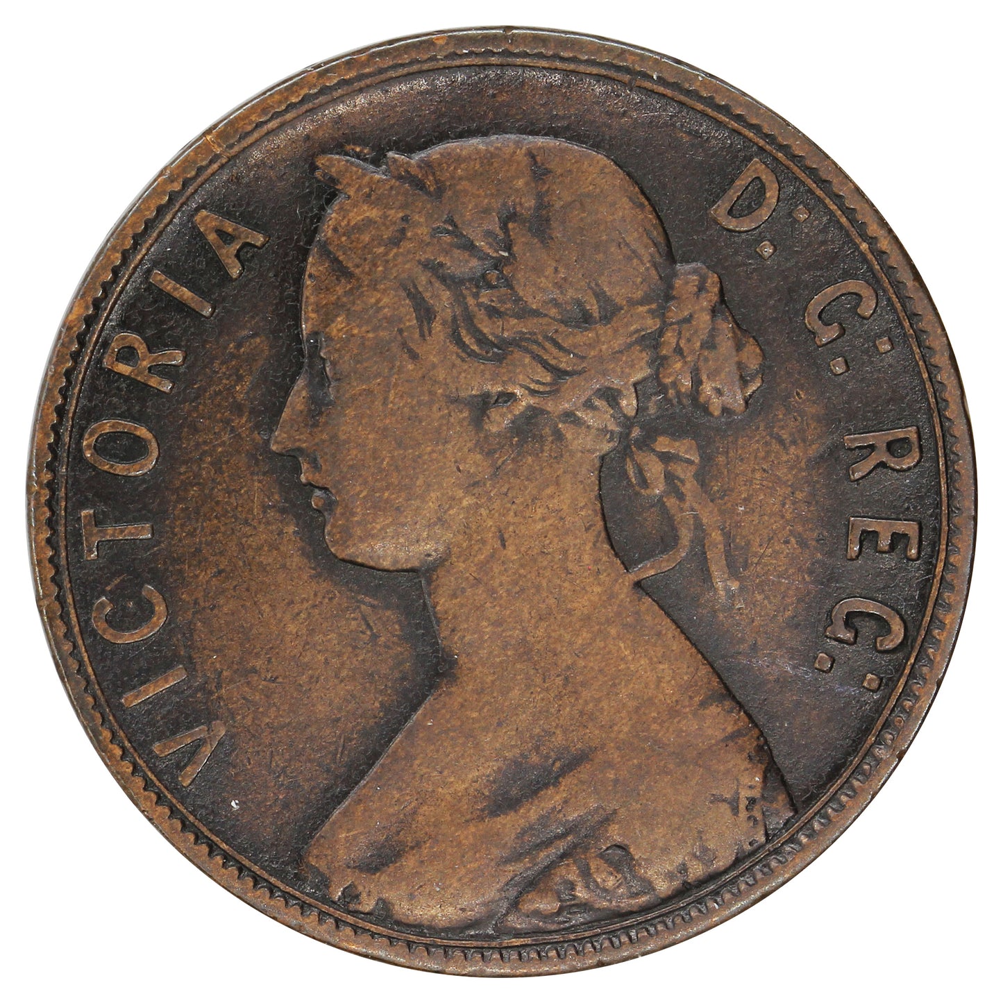 1888 Newfoundland 1-cent VG-F (VG10)