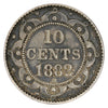 1882H Newfoundland 10-cents VF-EF (VF-30) $