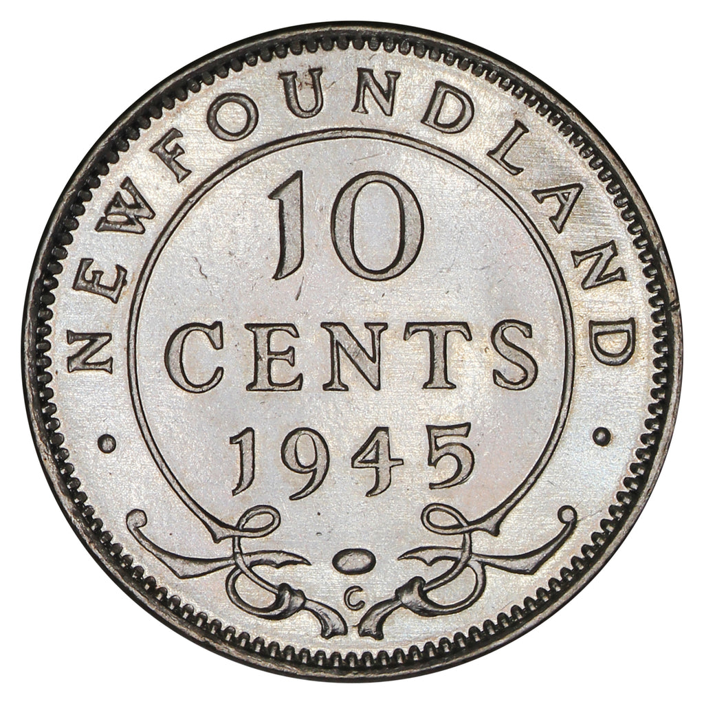 1945C Newfoundland 20-cents Uncirculated (MS60) $