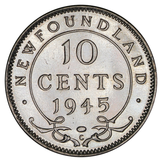 1945C Newfoundland 20-cents Uncirculated (MS60) $