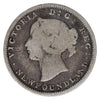 1873 Obv. 1 Newfoundland 5-cents ICCS Certified G4