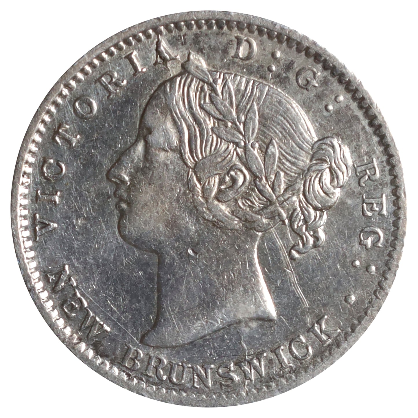 1862 New Brunswick 10-cents ICCS Certified VF30