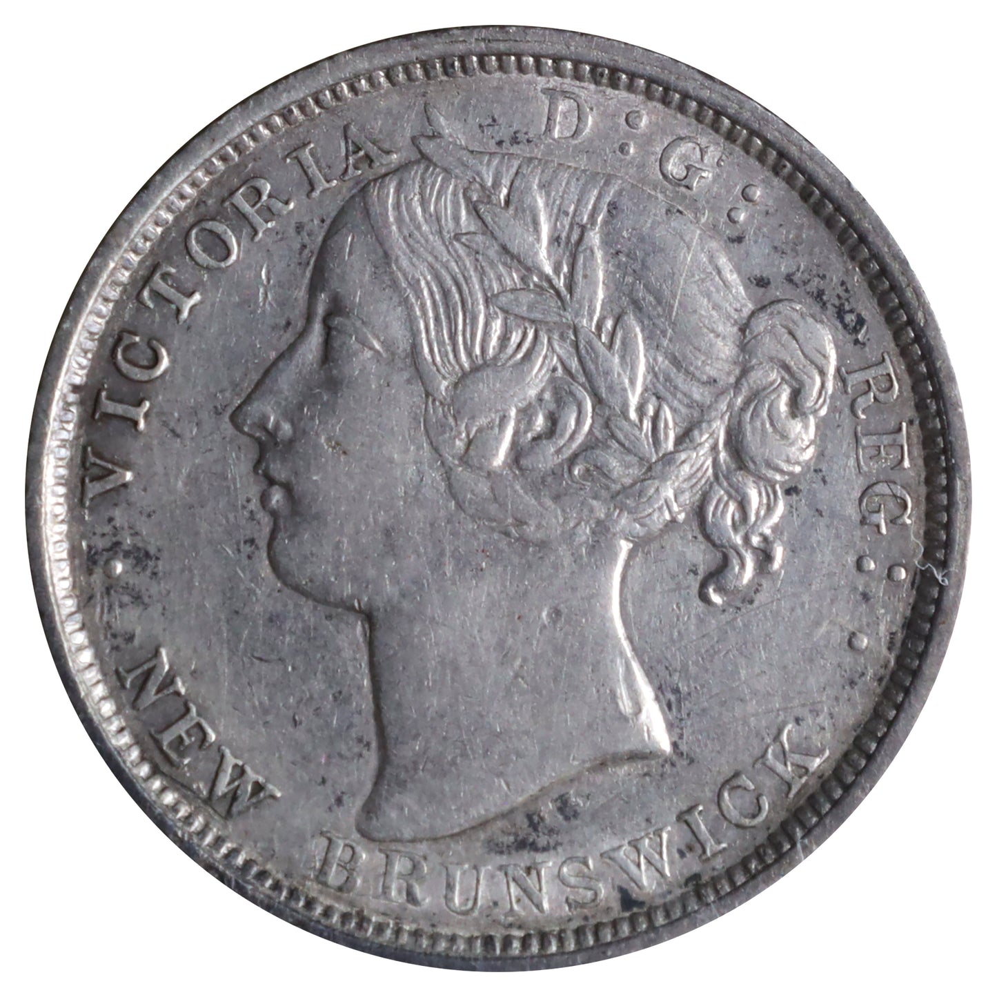 1864 New Brunswick 20-cents ICCS Certified VF30